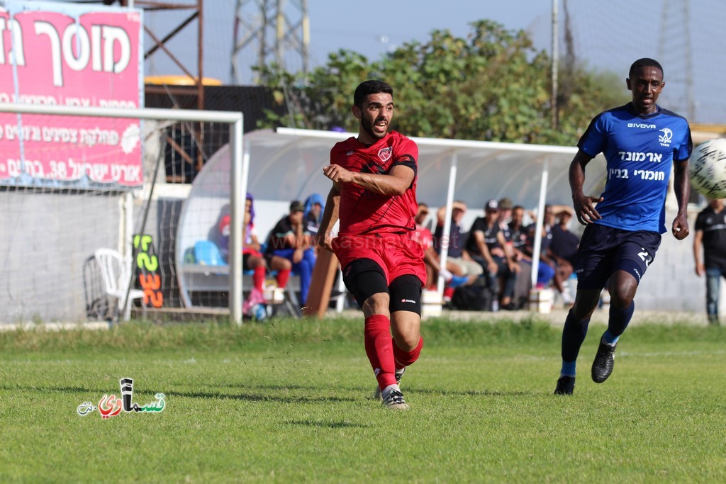 كفرقاسم : نادي الوحدة يتاهل للجولة القادمة في كاس الدولة بعد فوزه على ازور 1-0 و تالق اللاعب احمد صرصور 